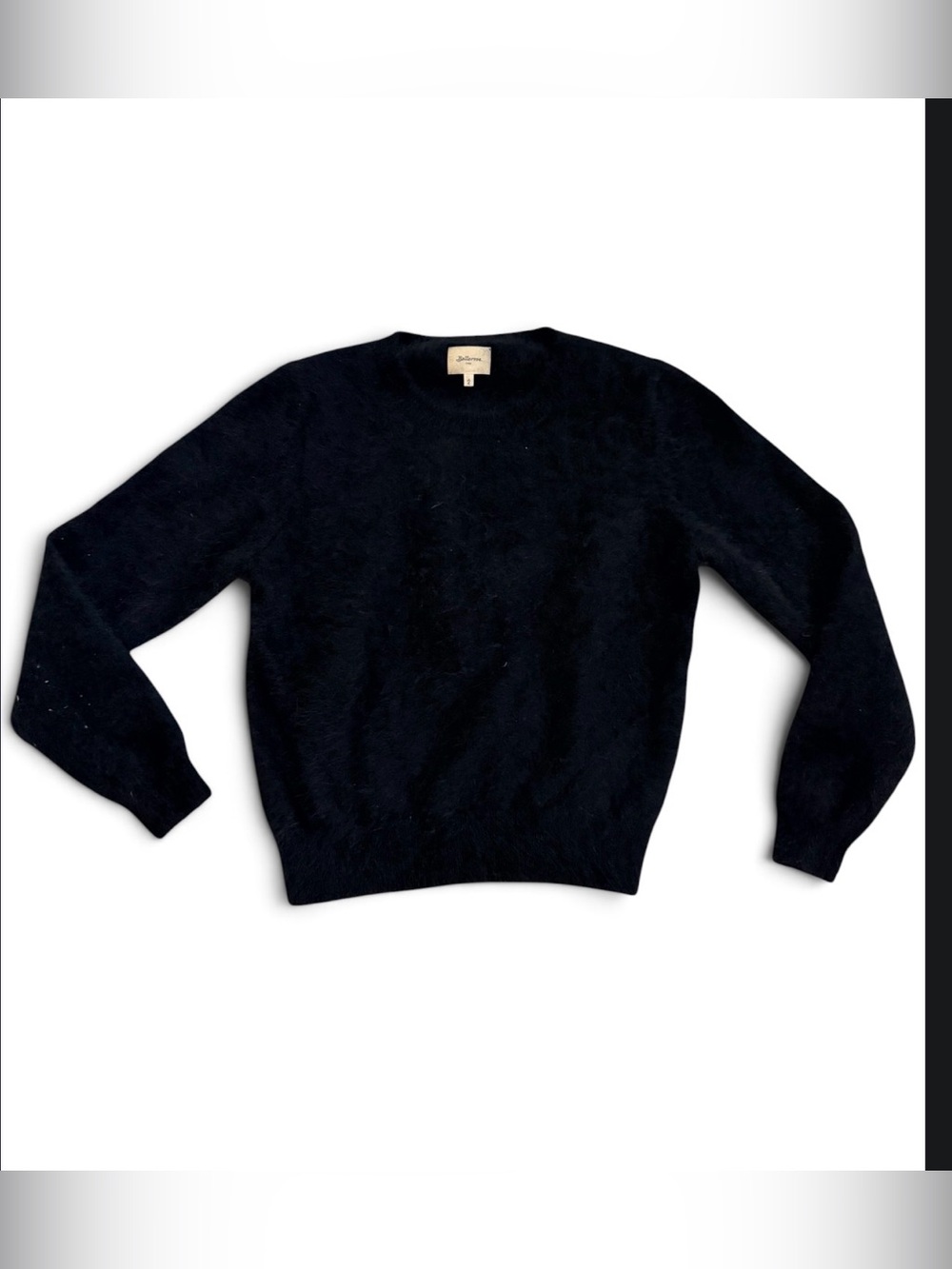Bellerose Angora blend black sweater 2 / Medium